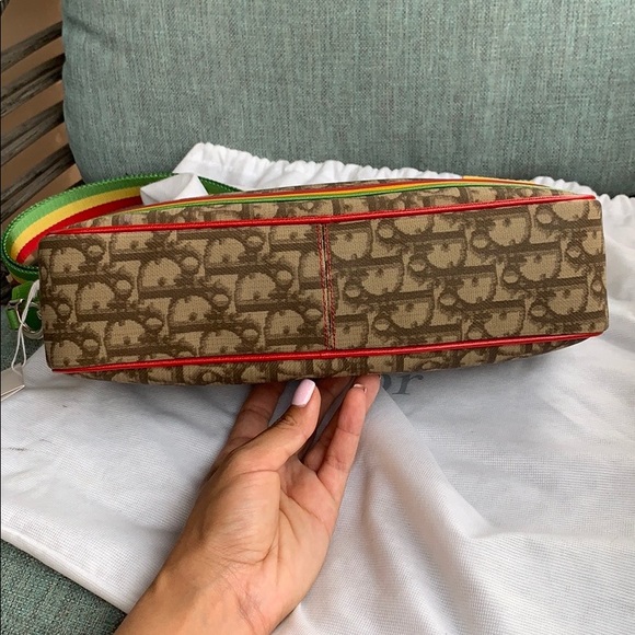 CHRISTIAN DIOR TROTTER CROSS BODY SHOULDER BAG - Picture 13 of 16